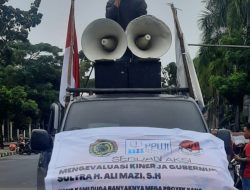 Konsorsium NGO Bersama DPD PPWI Sultra Mendesak Kejati Sulawesi Tenggara Periksa Gubernur Ali Mazi SH, yang Diduga Terkait Proyek Mangrak
