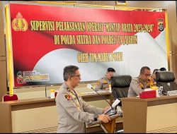 Tim Mabes Polri Supervisi Operasi Mantab Brata di Polda Sultra, Pantau Kesiapan Jelang Pemilu 2024